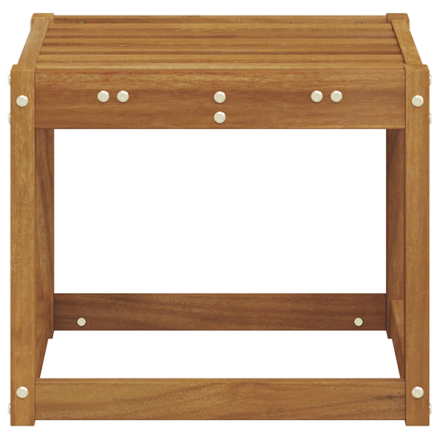 Stoelbank Naturel 43 x 43 x 37 cm Massief Acaciahout