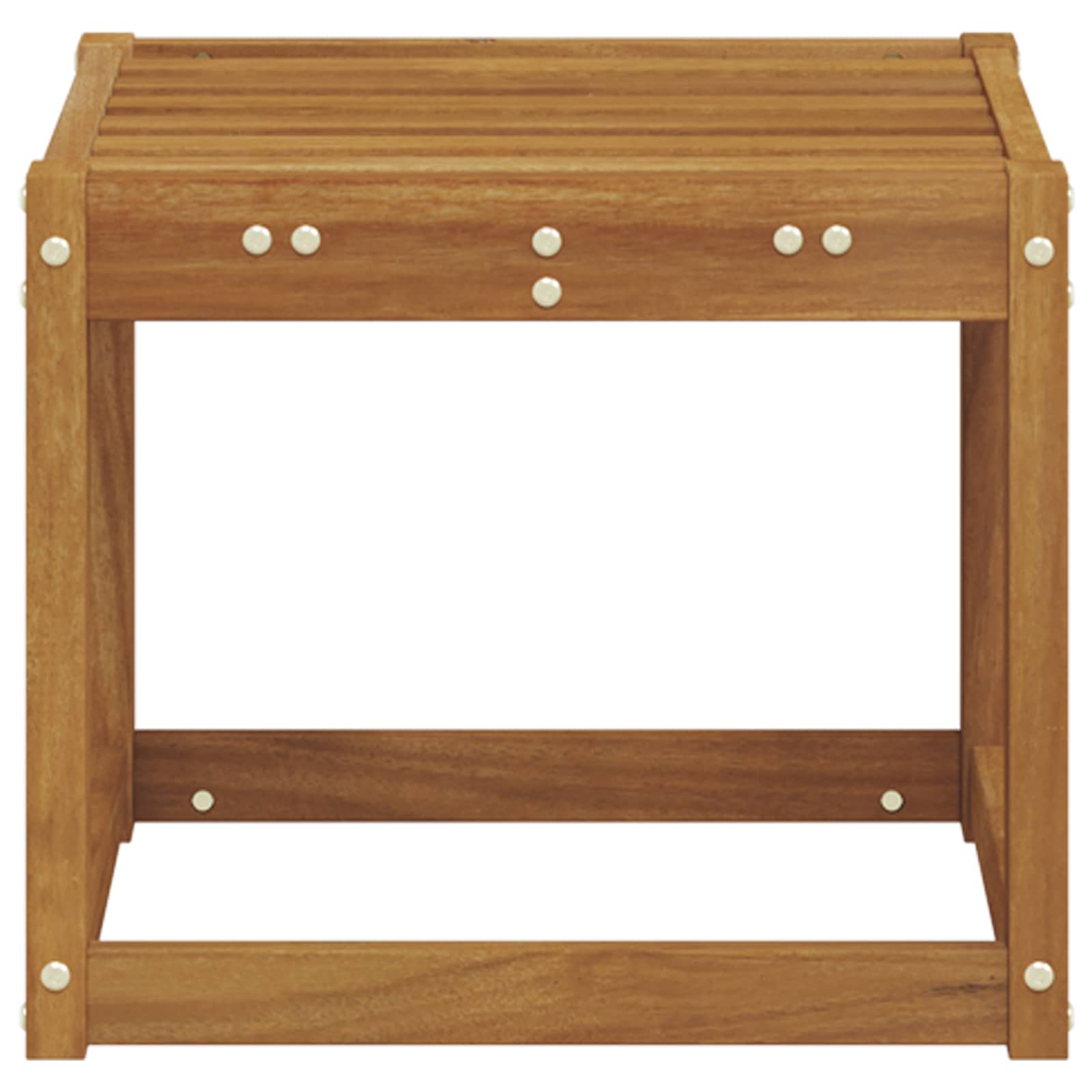 Stoelbank Naturel 43 x 43 x 37 cm Massief Acaciahout