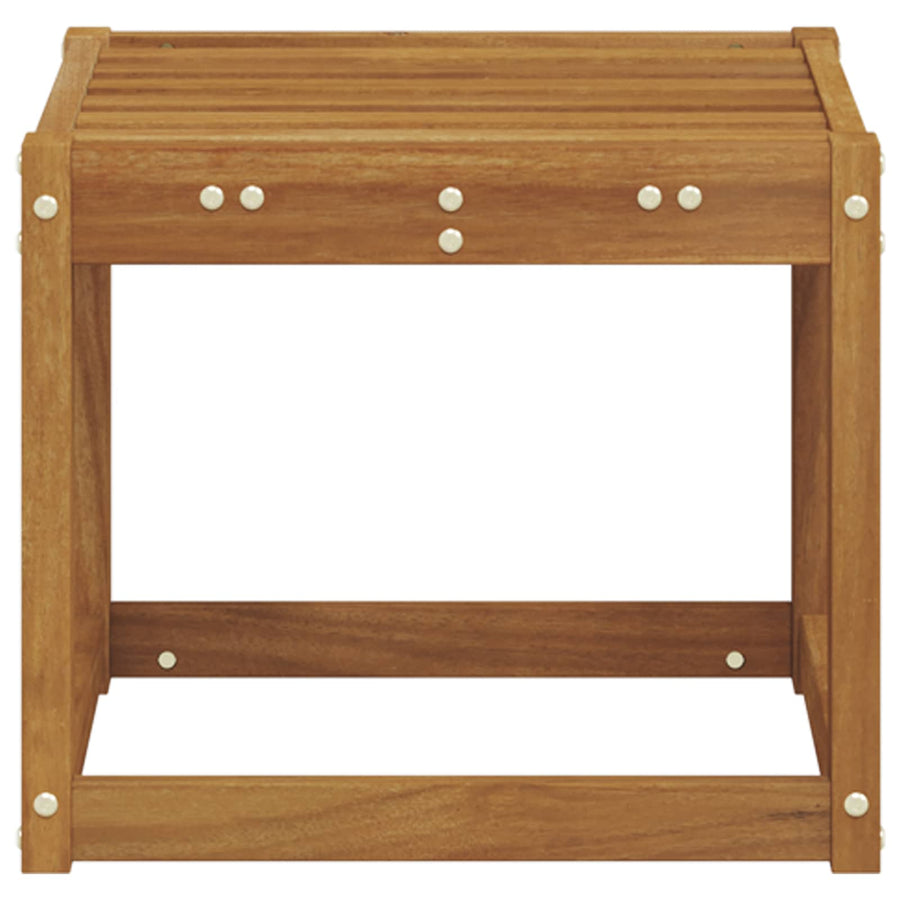 Stoelbank Naturel 43 x 43 x 37 cm Massief Acaciahout