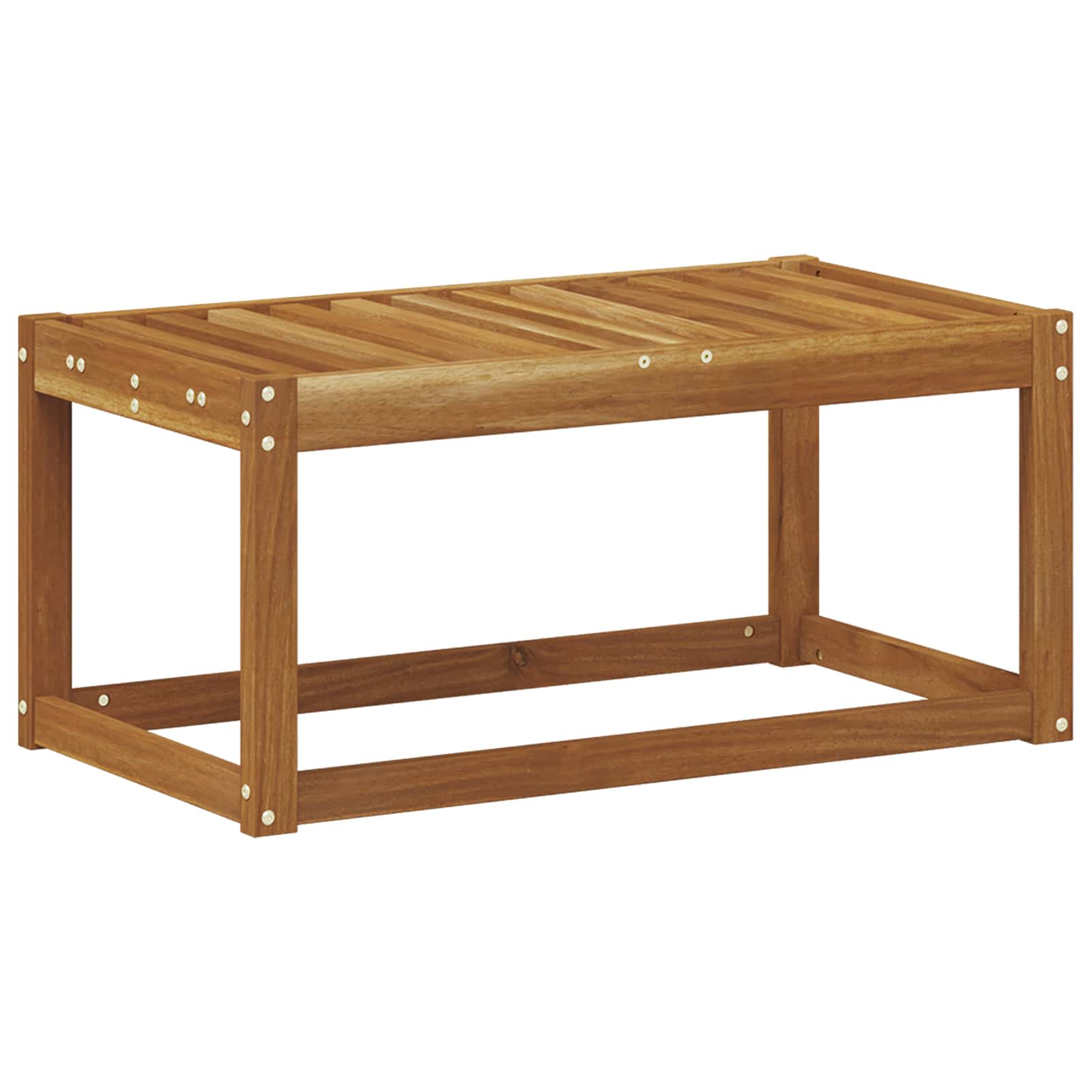 Buitenstoelbank Naturel 79 x 43 x 37 cm Massief Acaciahout
