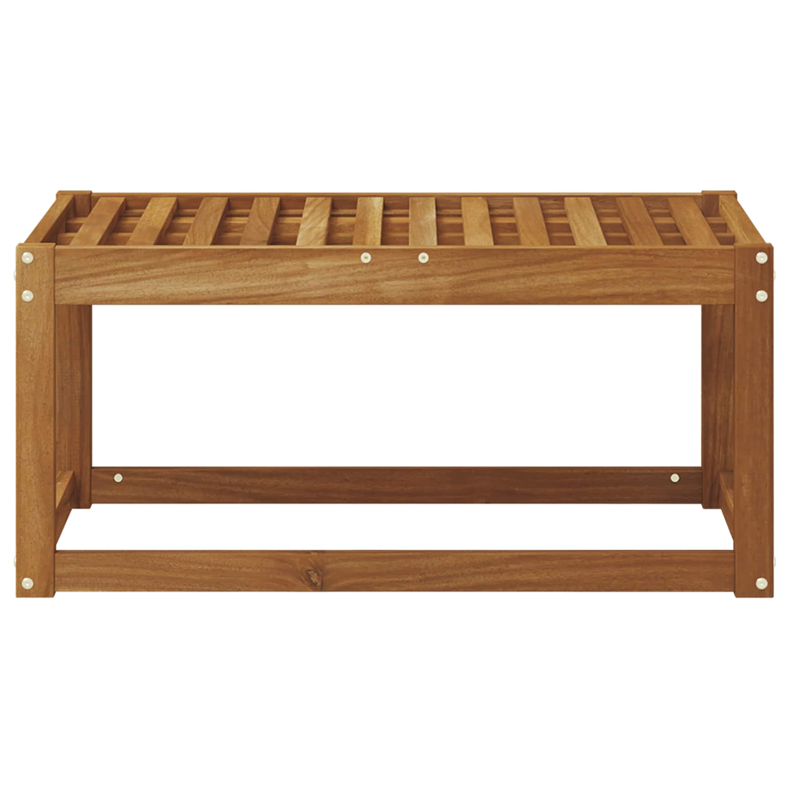 Buitenstoelbank Naturel 79 x 43 x 37 cm Massief Acaciahout