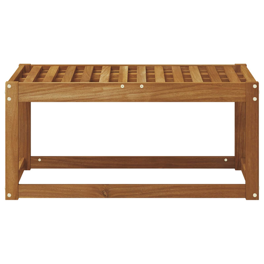 Buitenstoelbank Naturel 79 x 43 x 37 cm Massief Acaciahout