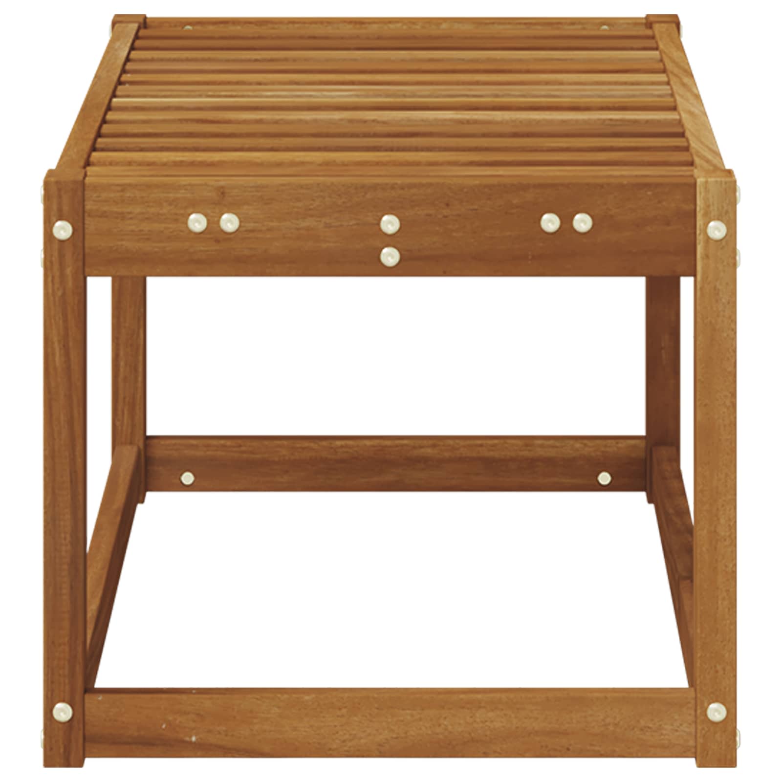 Buitenstoelbank Naturel 79 x 43 x 37 cm Massief Acaciahout
