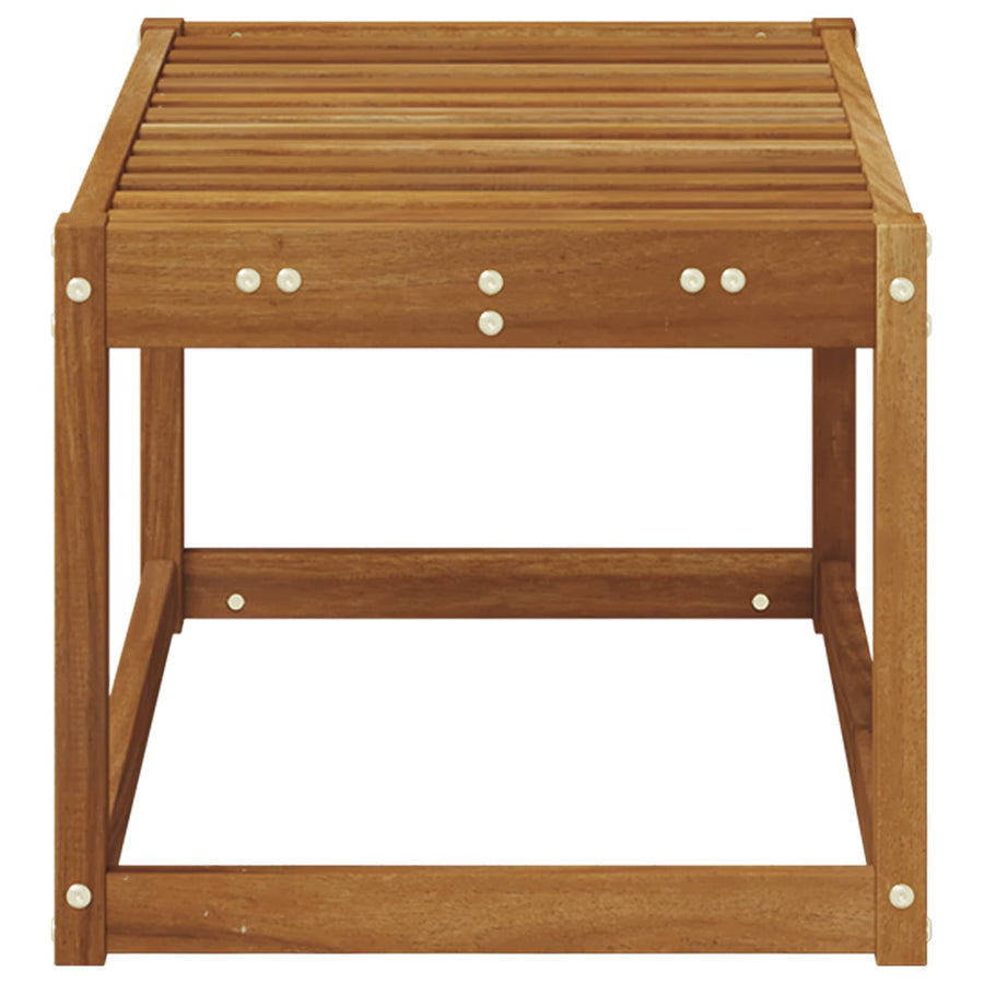 Buitenstoelbank Naturel 79 x 43 x 37 cm Massief Acaciahout
