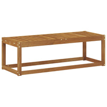 Buitenstoolbank Naturel 115 x 43 x 37 cm Massief Acaciahout