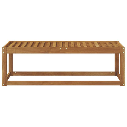 Buitenstoolbank Naturel 115 x 43 x 37 cm Massief Acaciahout