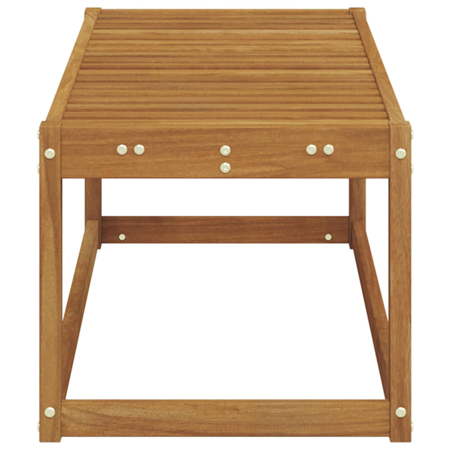 Buitenstoolbank Naturel 115 x 43 x 37 cm Massief Acaciahout