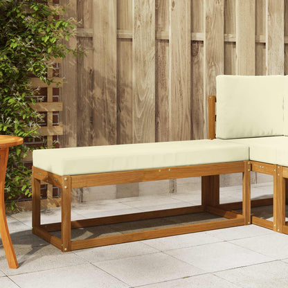 Buiten Krukbank met kussen Natuurlijk en Crème 115 x 43 x 45 cm
