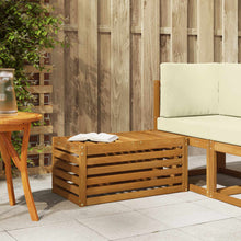 Buitenstoolbank Naturel 79 x 43 x 37 cm Massief Acaciahout