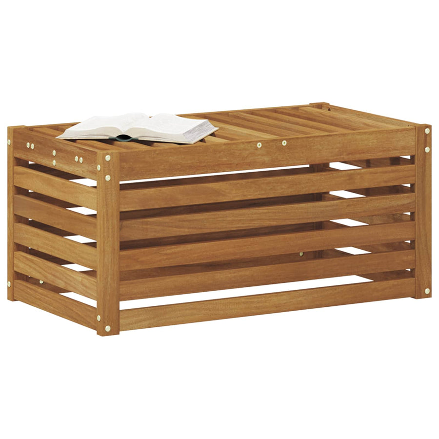 Buitenstoolbank Naturel 79 x 43 x 37 cm Massief Acaciahout