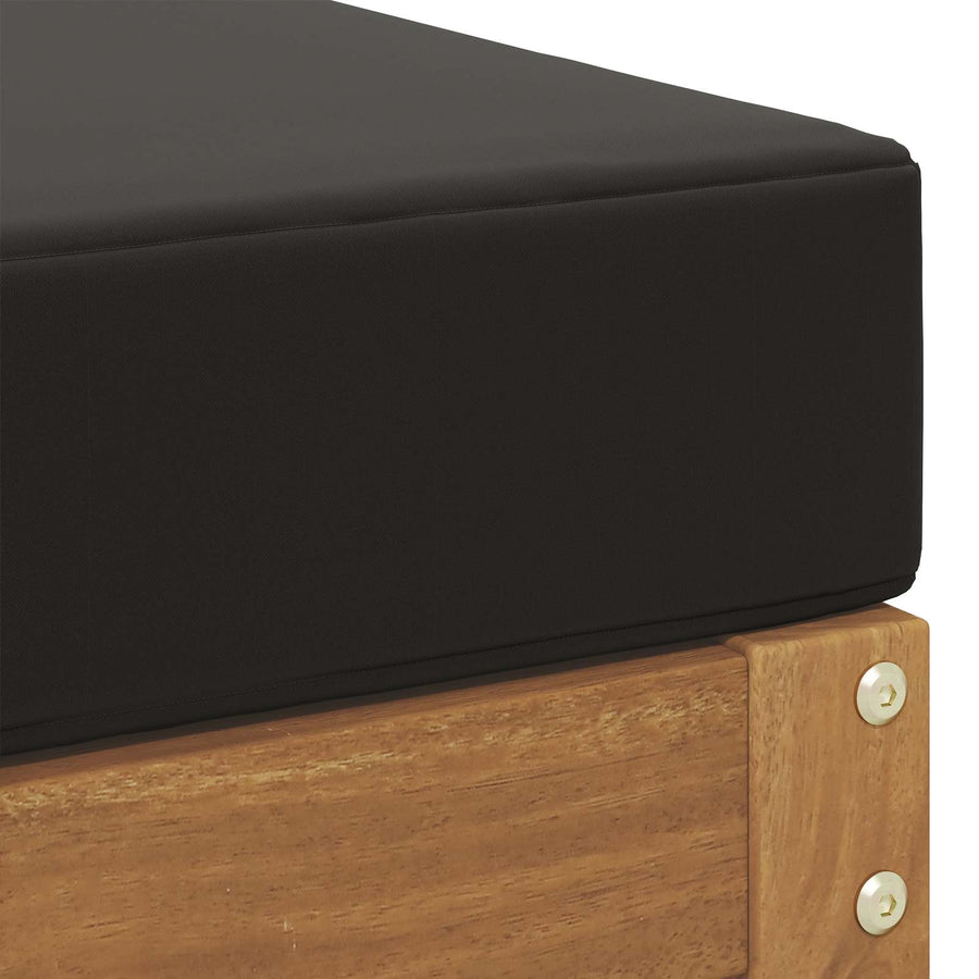 Buitenstoolbank Massief Acaciahout Naturel