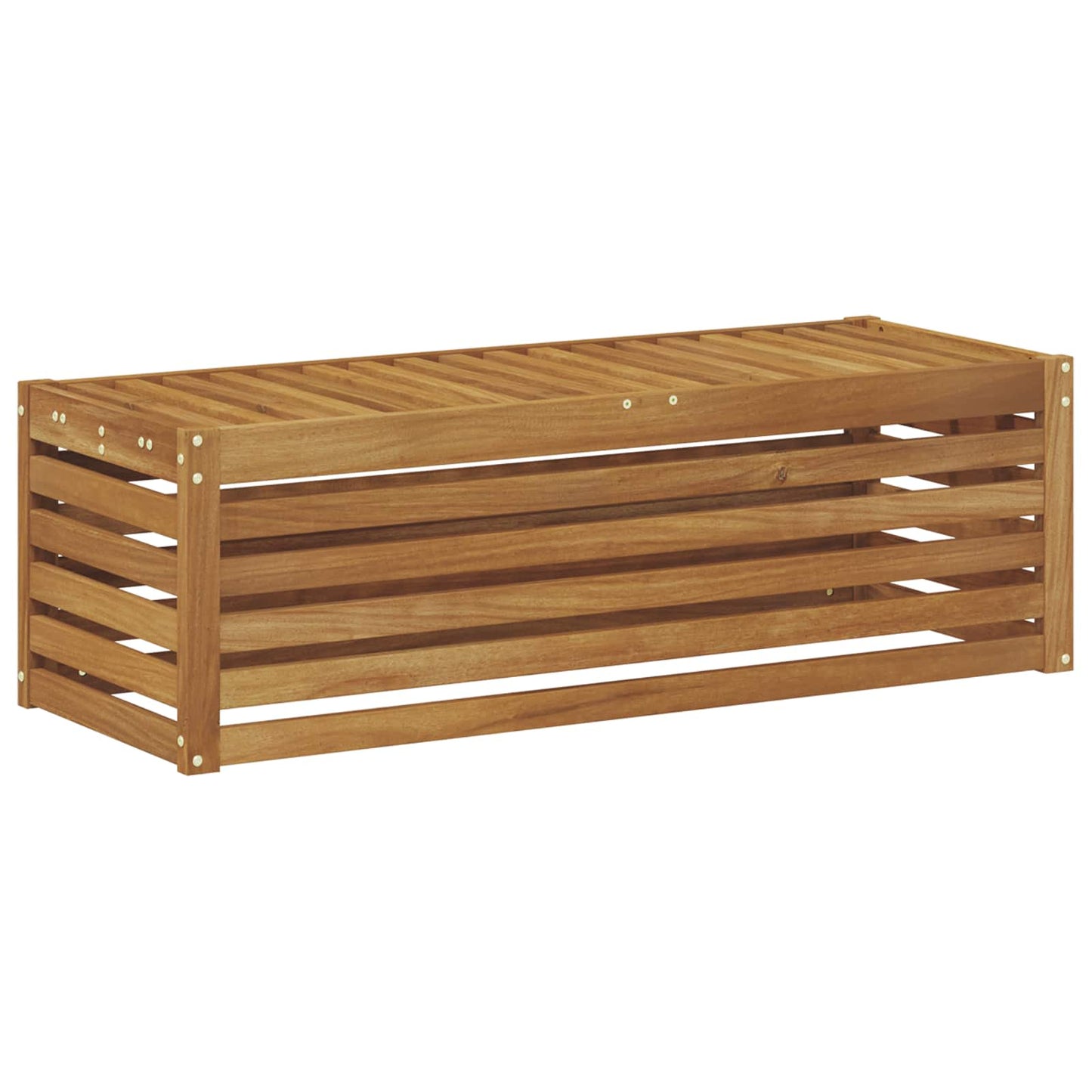 Buitenstoolbank Naturel 115 x 43 x 37 cm Massief Acaciahout