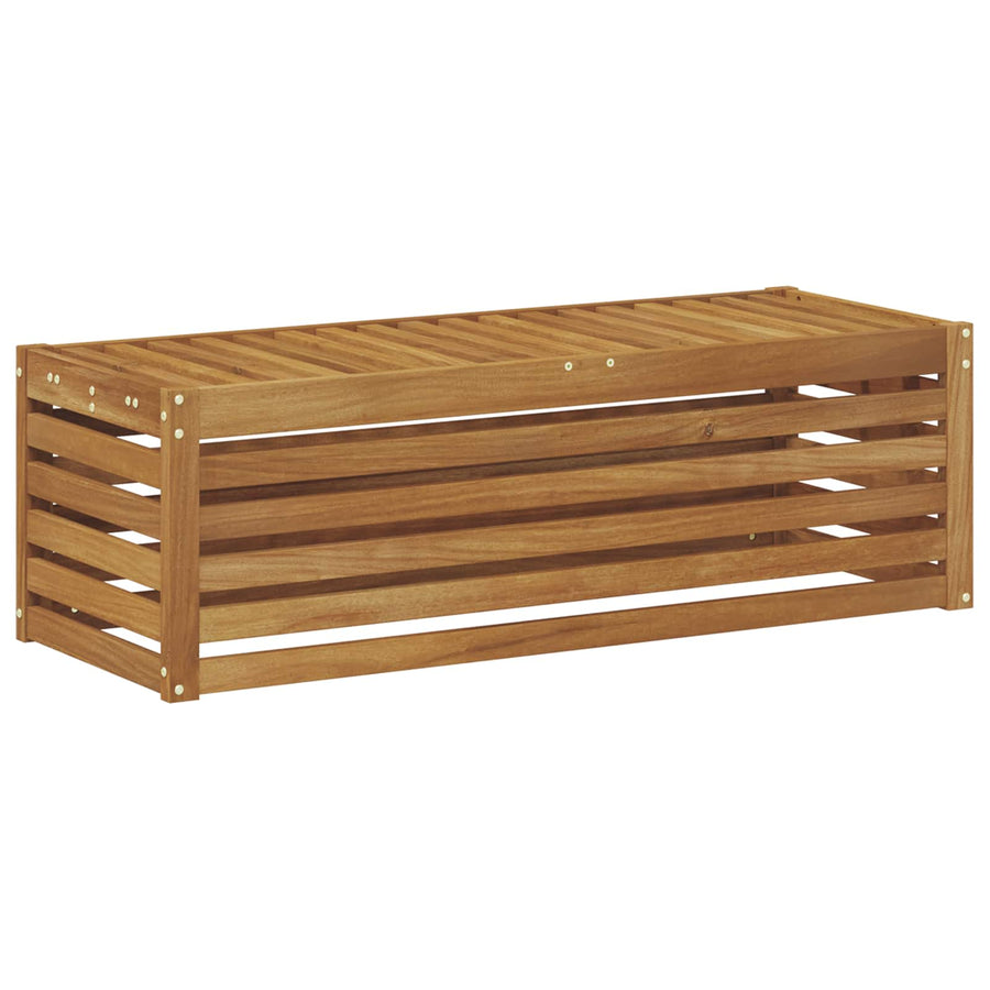 Buitenstoolbank Naturel 115 x 43 x 37 cm Massief Acaciahout