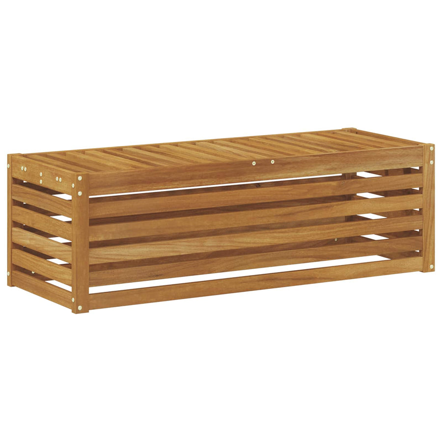 Buitenstoolbank Naturel 115 x 43 x 37 cm Massief Acaciahout