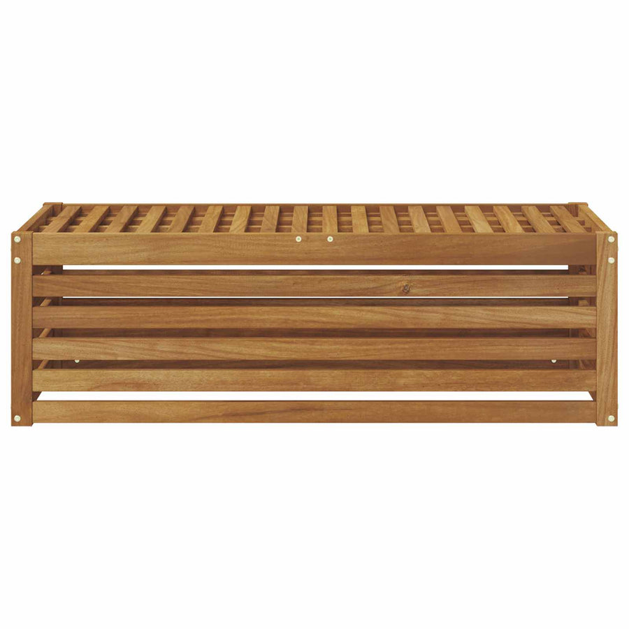 Buitenstoolbank Naturel 115 x 43 x 37 cm Massief Acaciahout