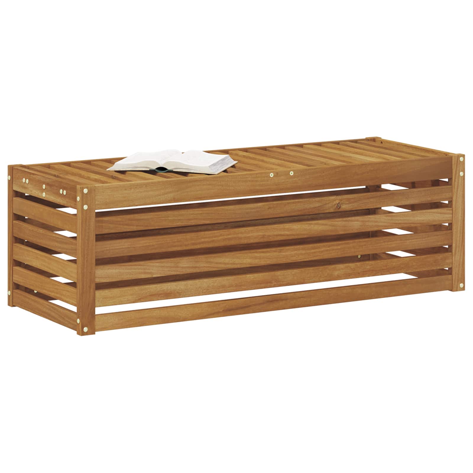 Buitenstoolbank Naturel 115 x 43 x 37 cm Massief Acaciahout