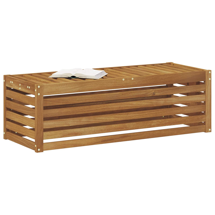 Buitenstoolbank Naturel 115 x 43 x 37 cm Massief Acaciahout