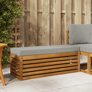 Modulaire tuinbank massief acaciahout naturel