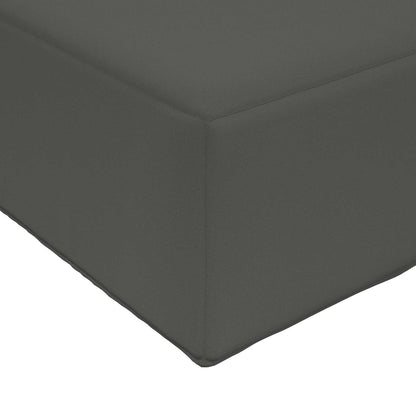 Buiten bankkussen Antraciet 60 x 60 x 8 cm Polyester