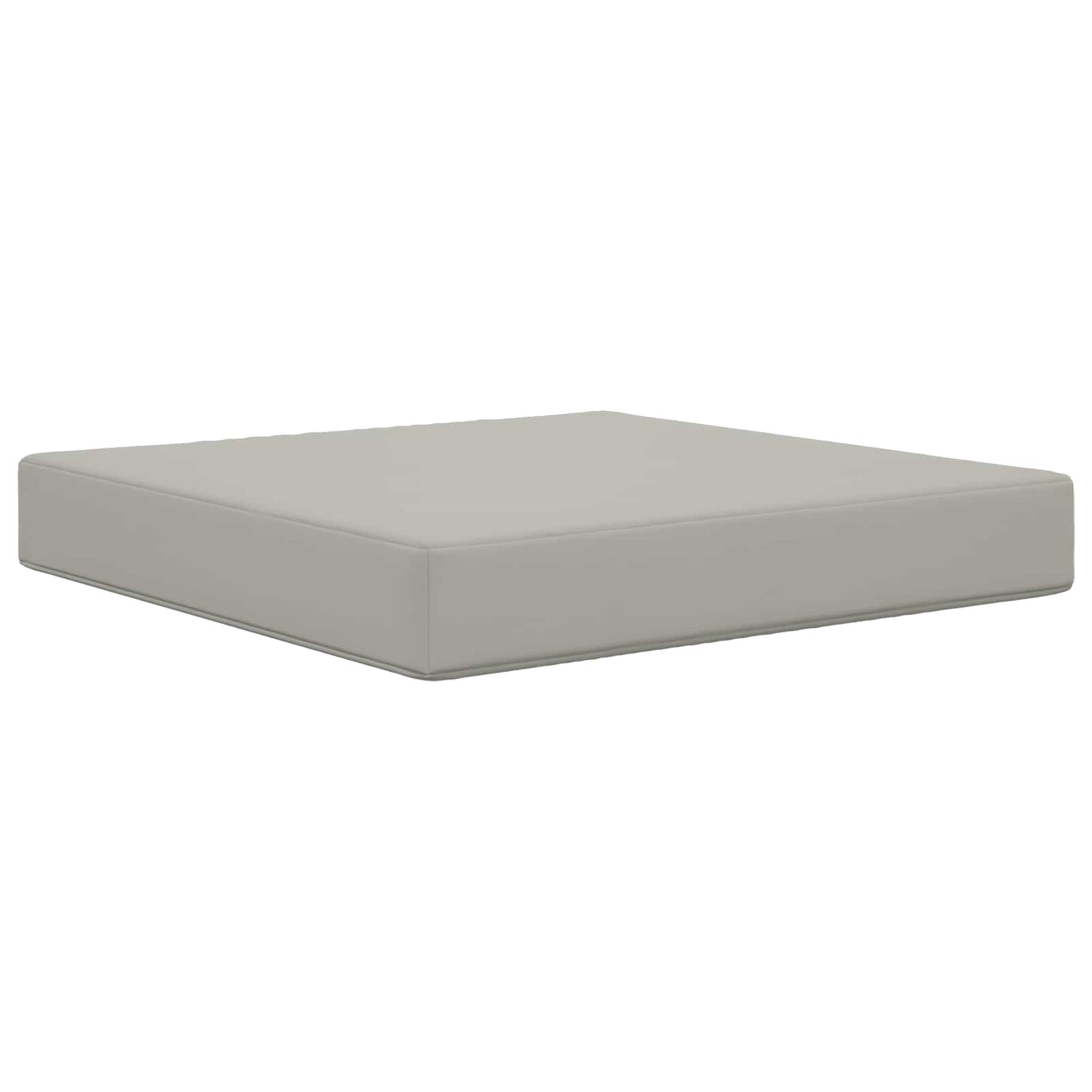 Buiten bankkussen Grijs 60 x 60 x 8 cm Polyester