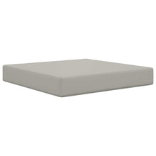 Buiten bankkussen Grijs 60 x 60 x 8 cm Polyester