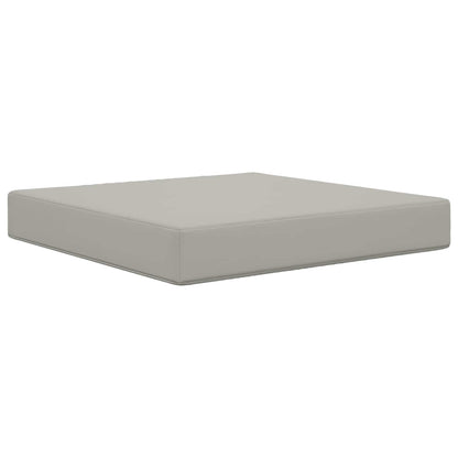 Buiten bankkussen Grijs 60 x 60 x 8 cm Polyester