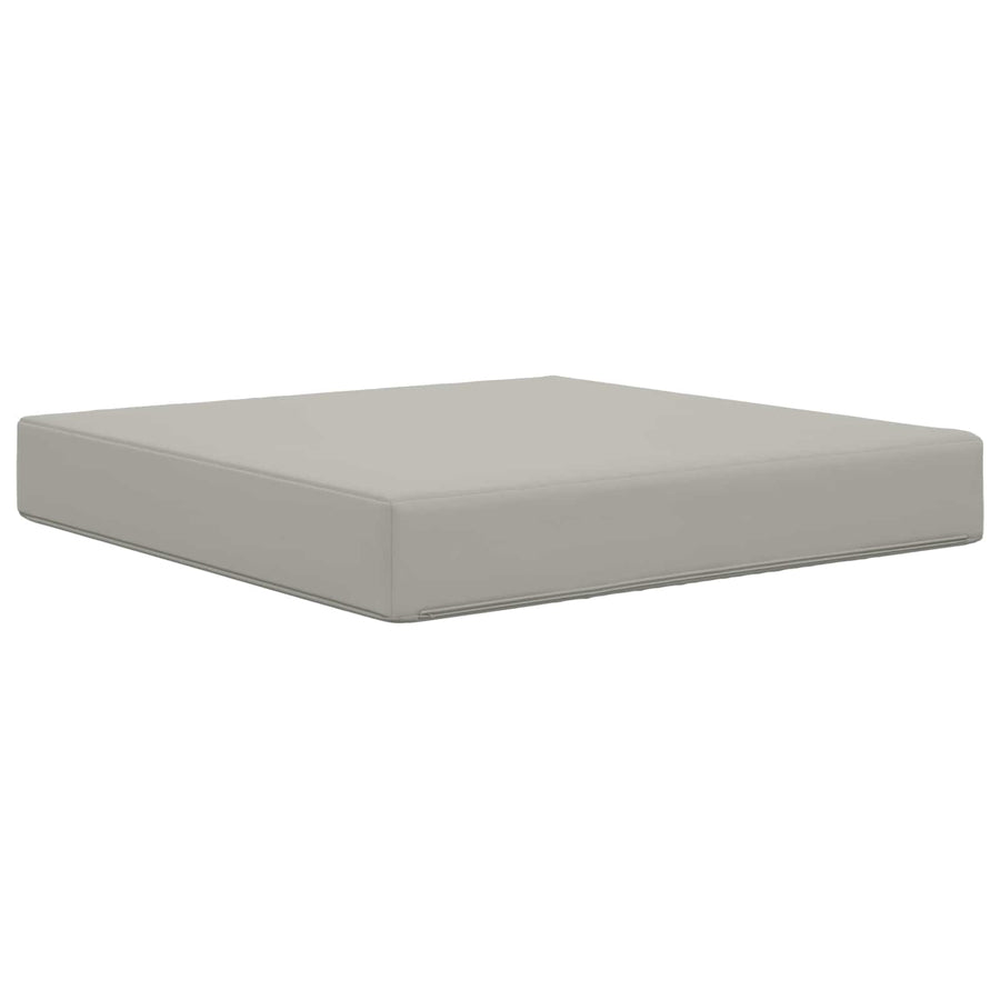 Buiten bankkussen Grijs 60 x 60 x 8 cm Polyester