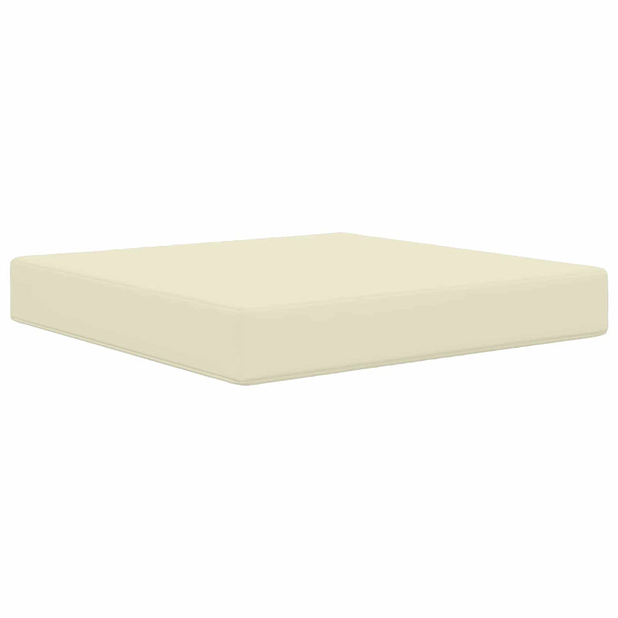 Buiten bankkussen Crème 60 x 60 x 8 cm Polyester