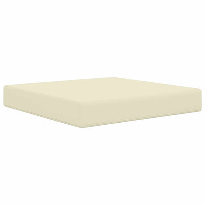 Buiten bankkussen Crème 60 x 60 x 8 cm Polyester