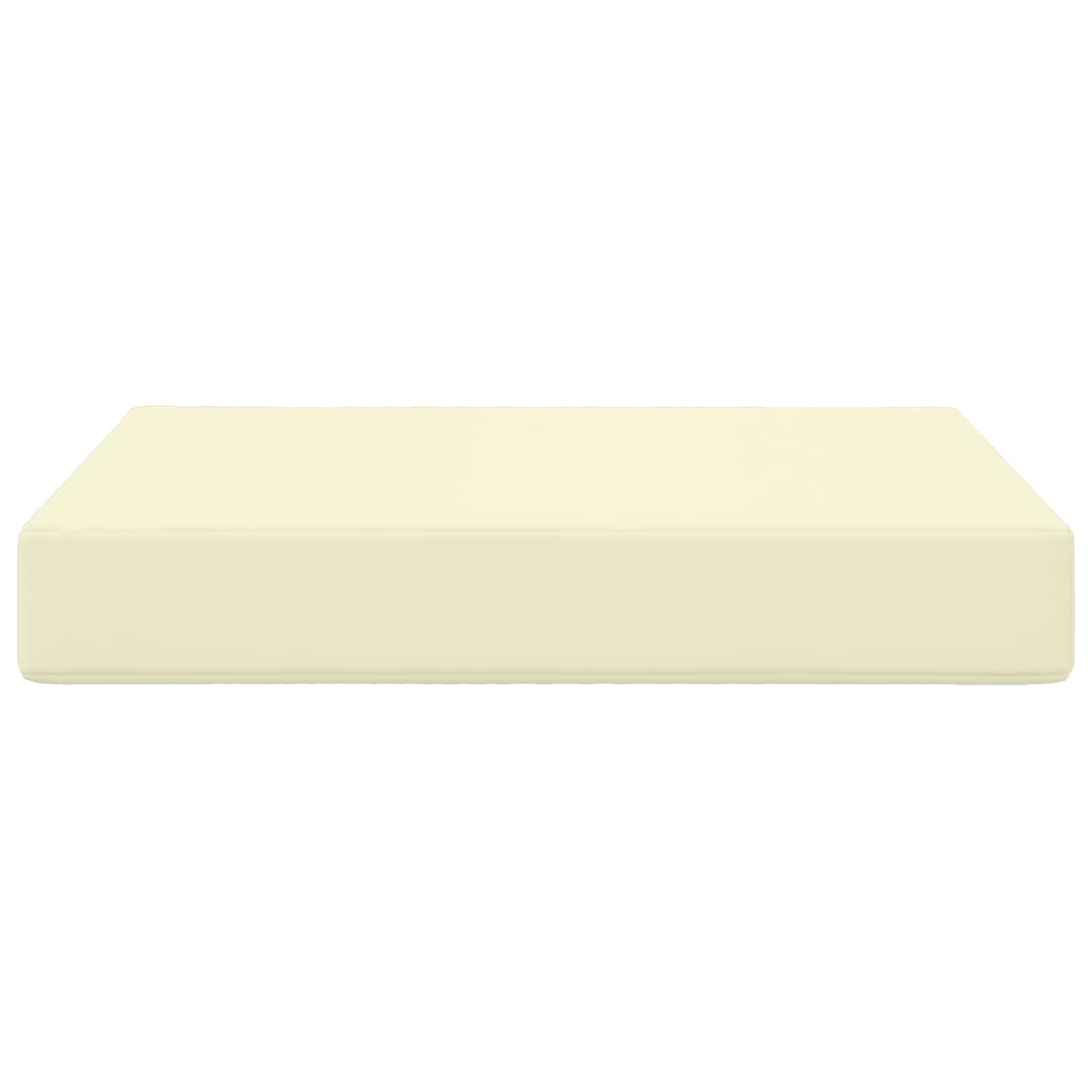 Buiten bankkussen Crème 60 x 60 x 8 cm Polyester