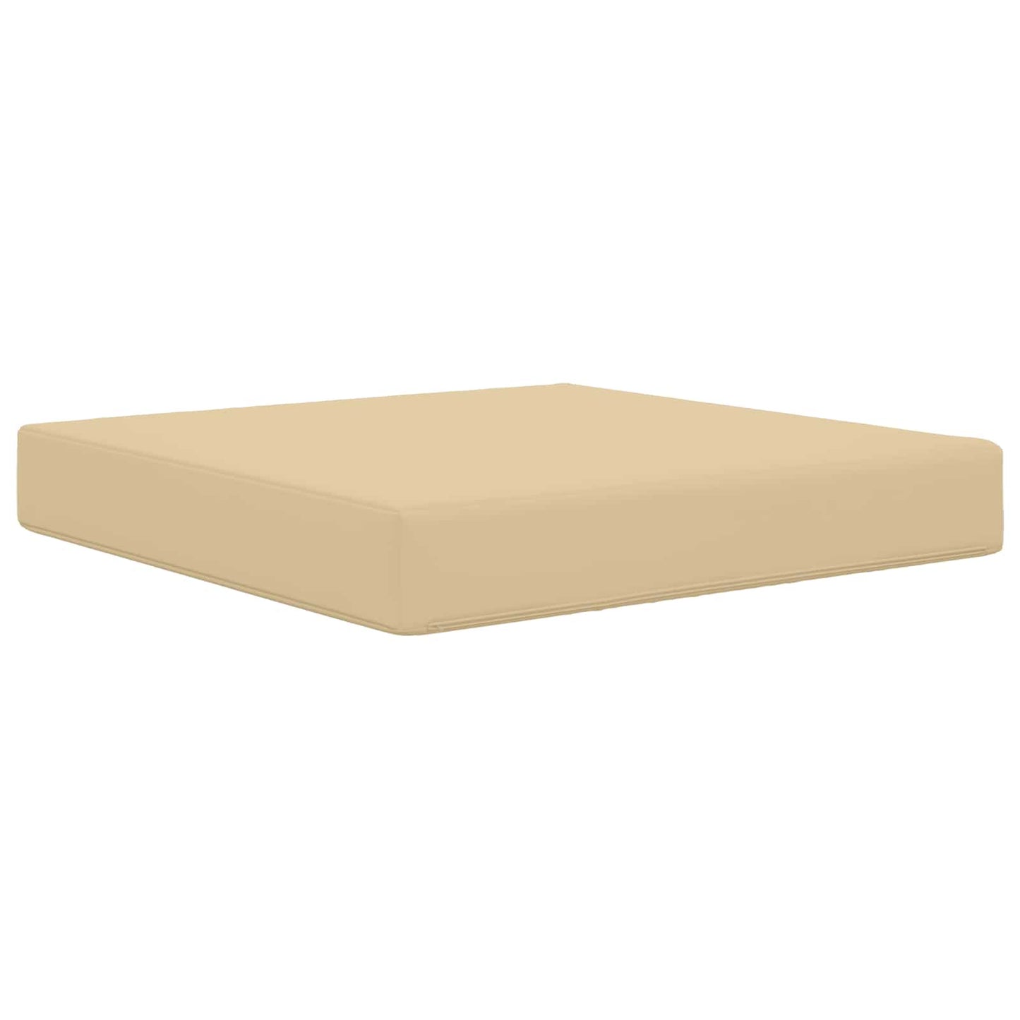 Buiten bankkussen Beige 60 x 60 x 8 cm Polyester