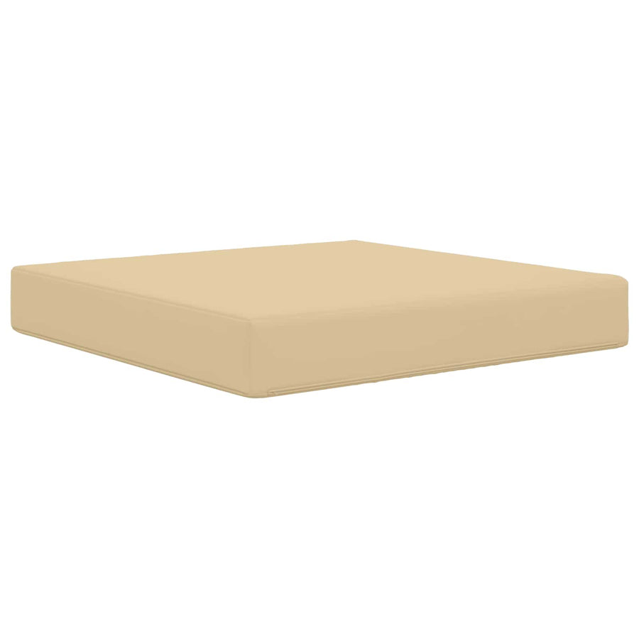 Buiten bankkussen Beige 60 x 60 x 8 cm Polyester