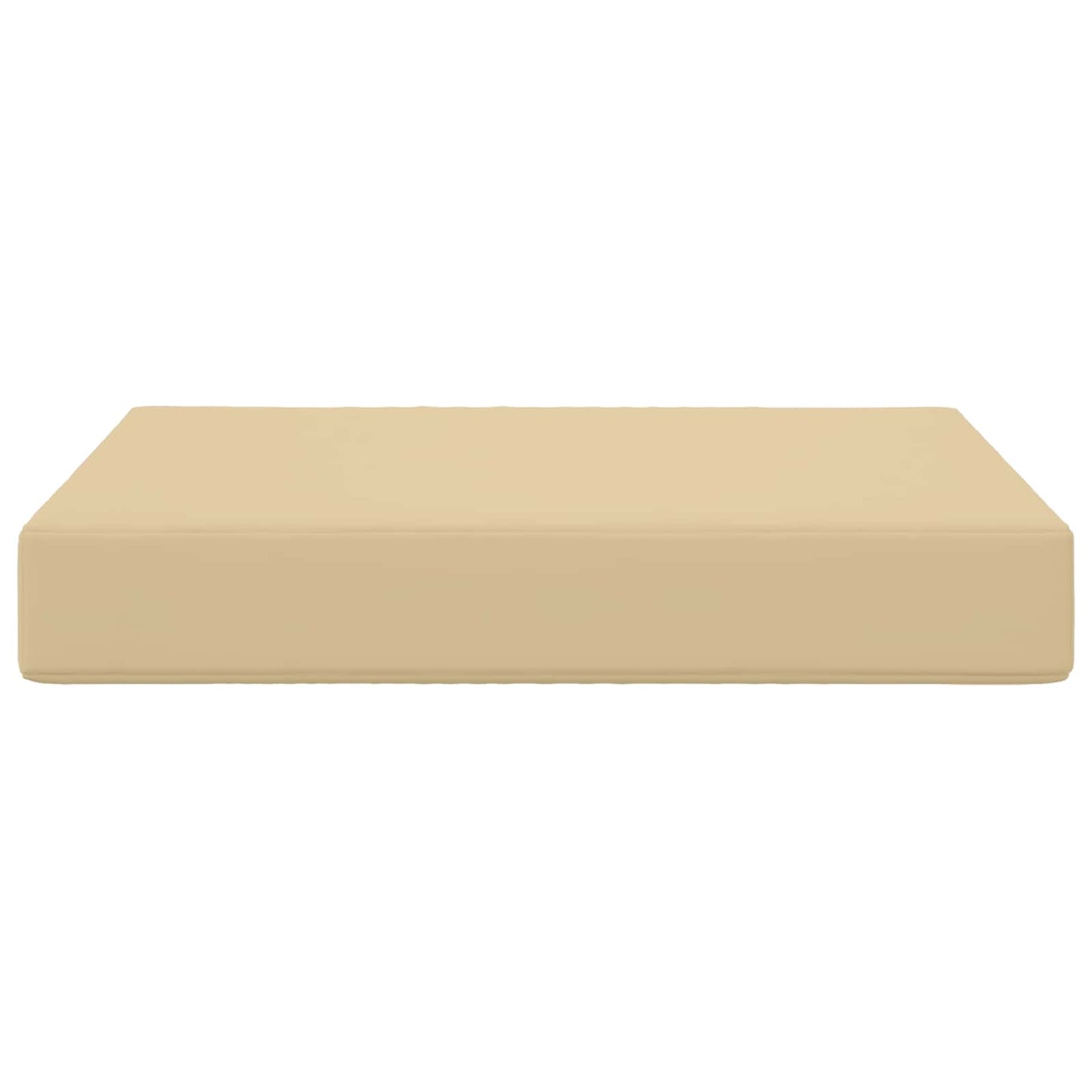 Buiten bankkussen Beige 60 x 60 x 8 cm Polyester