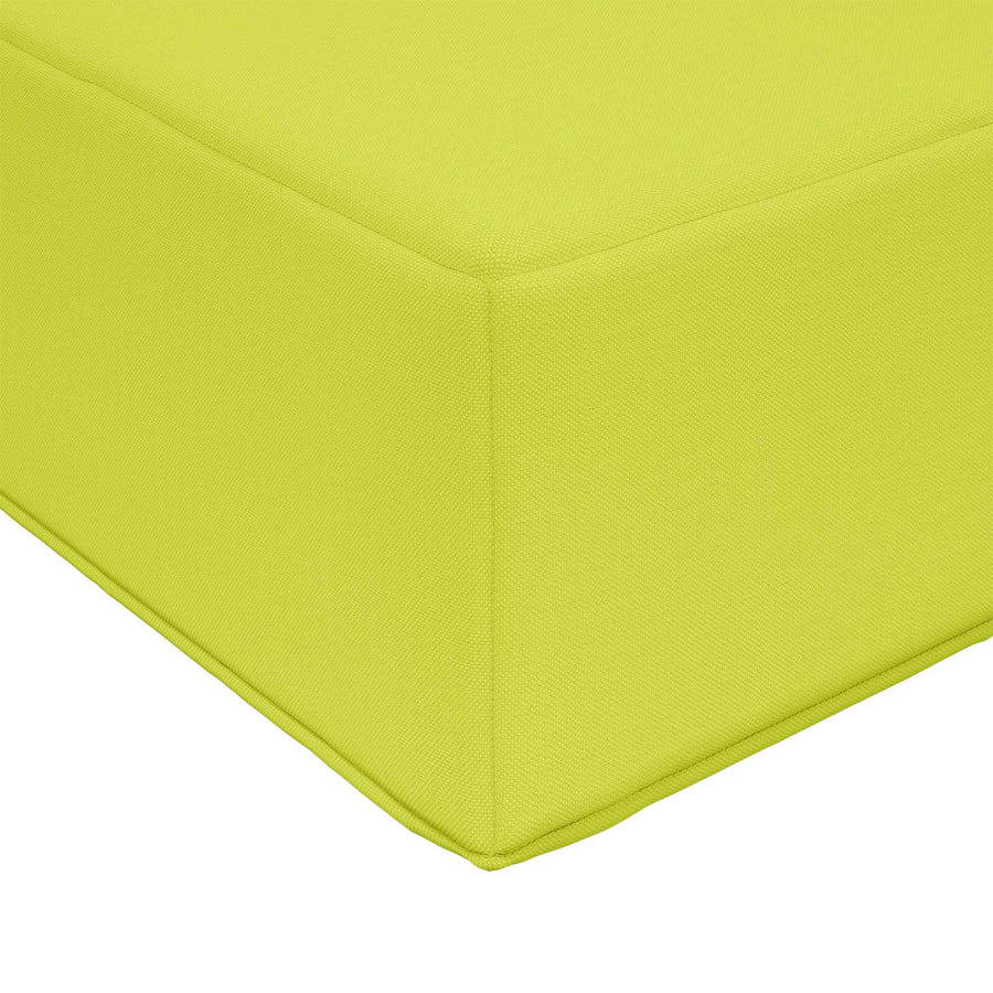 Buiten bankkussen Groen 60 x 60 x 8 cm Polyester