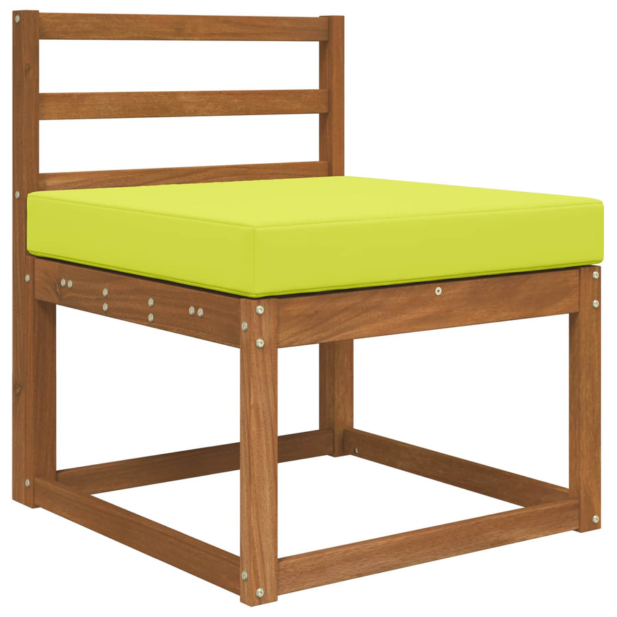 Buiten bankkussen Groen 60 x 60 x 8 cm Polyester