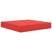 Buiten bankkussen Rood 60 x 60 x 8 cm Polyester