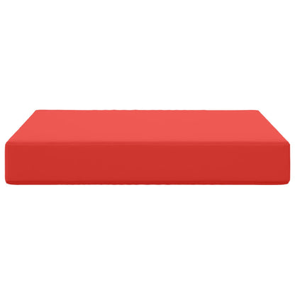 Buiten bankkussen Rood 60 x 60 x 8 cm Polyester