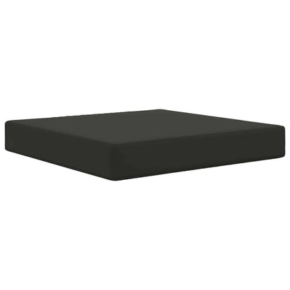 Buiten bankkussen Zwart 60 x 60 x 8 cm Polyester