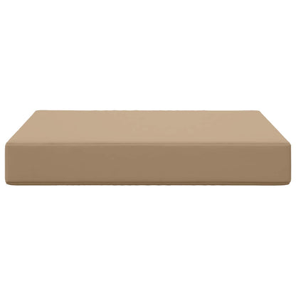 Buiten bankkussen Taupe 60 x 60 x 8 cm Polyester