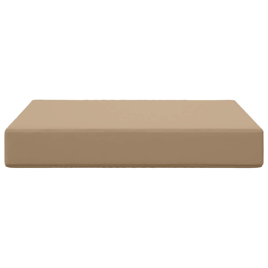 Buiten bankkussen Taupe 60 x 60 x 8 cm Polyester