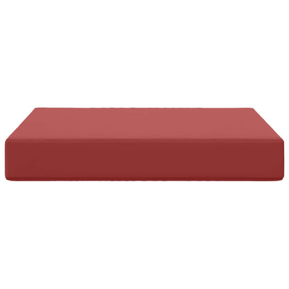 Buiten bankkussen Wijnrood 60 x 60 x 8 cm Polyester