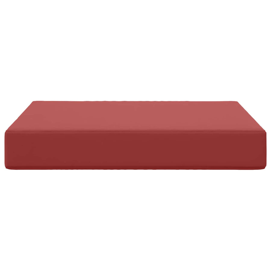 Buiten bankkussen Wijnrood 60 x 60 x 8 cm Polyester