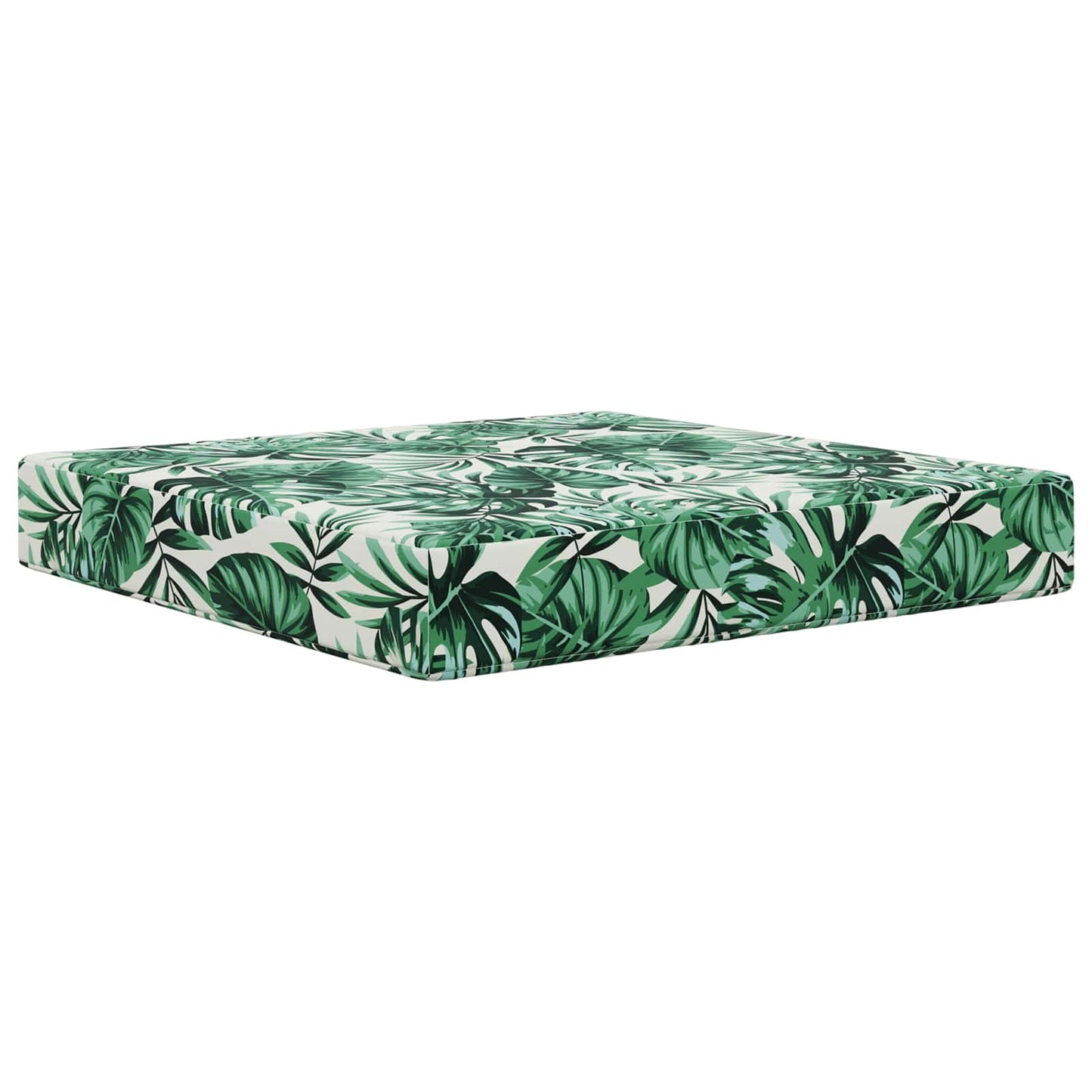 Buiten bankkussen Bladpatroon 60 x 60 x 8 cm Polyester