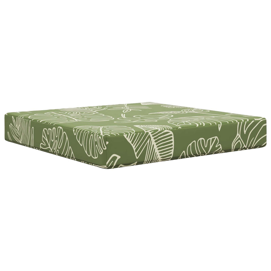Buiten bankkussen Bladontwerp 60 x 60 x 8 cm Polyester