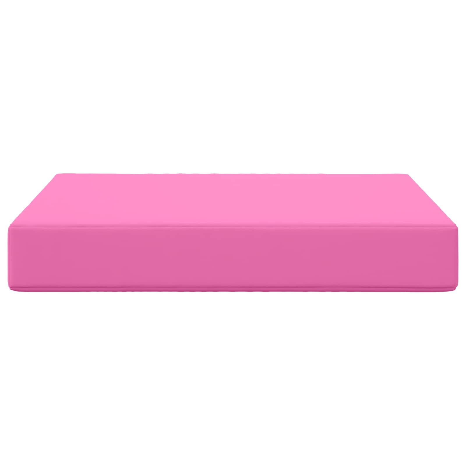 Buiten bankkussen Roze 60 x 60 x 8 cm Polyester
