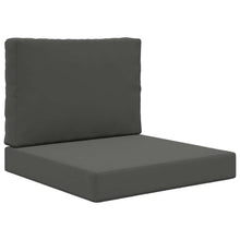 Buiten bankkussen 2 pcs Antraciet Polyester