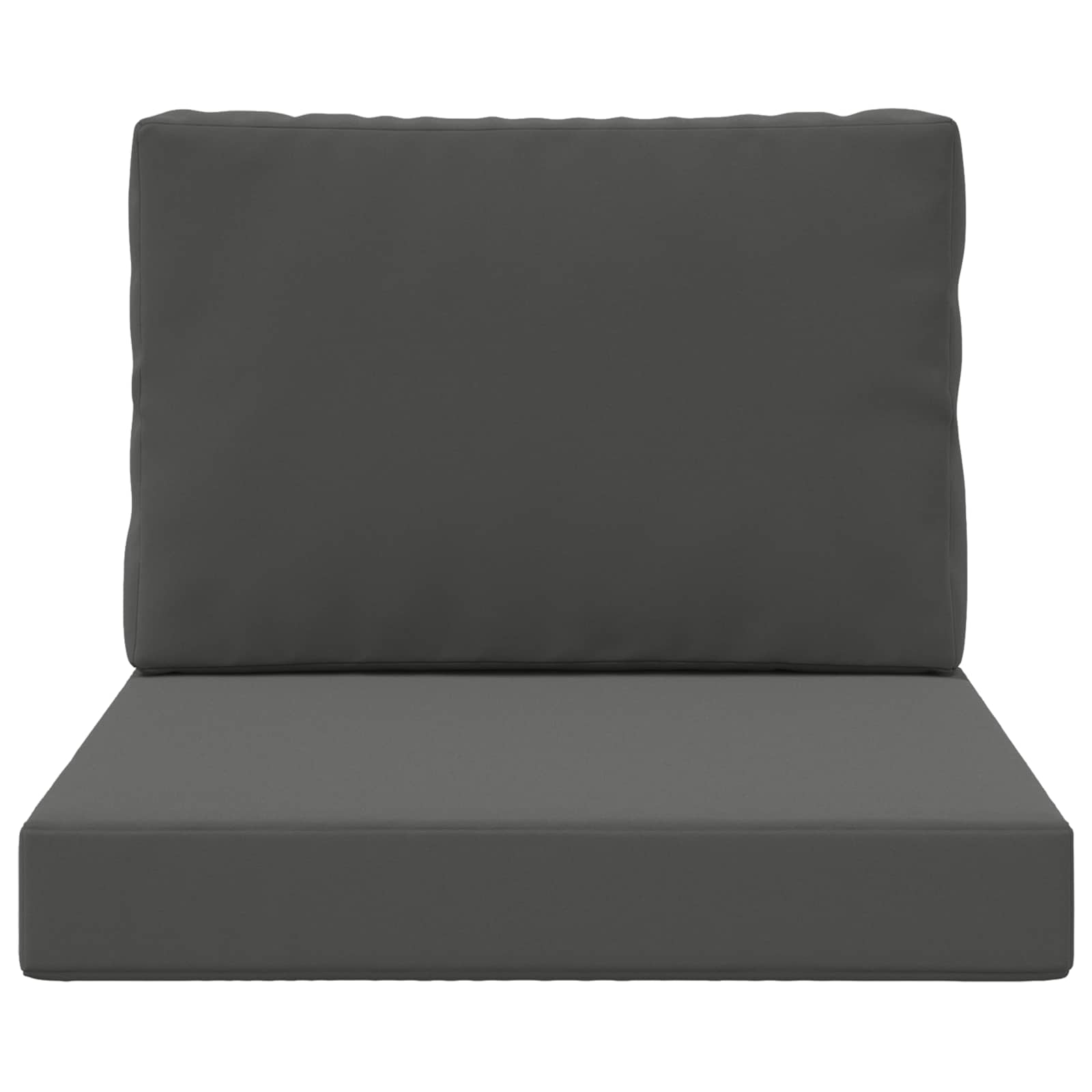 Buiten bankkussen 2 pcs Antraciet Polyester