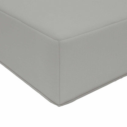 Buiten bankkussen 2 pcs Grijs Polyester
