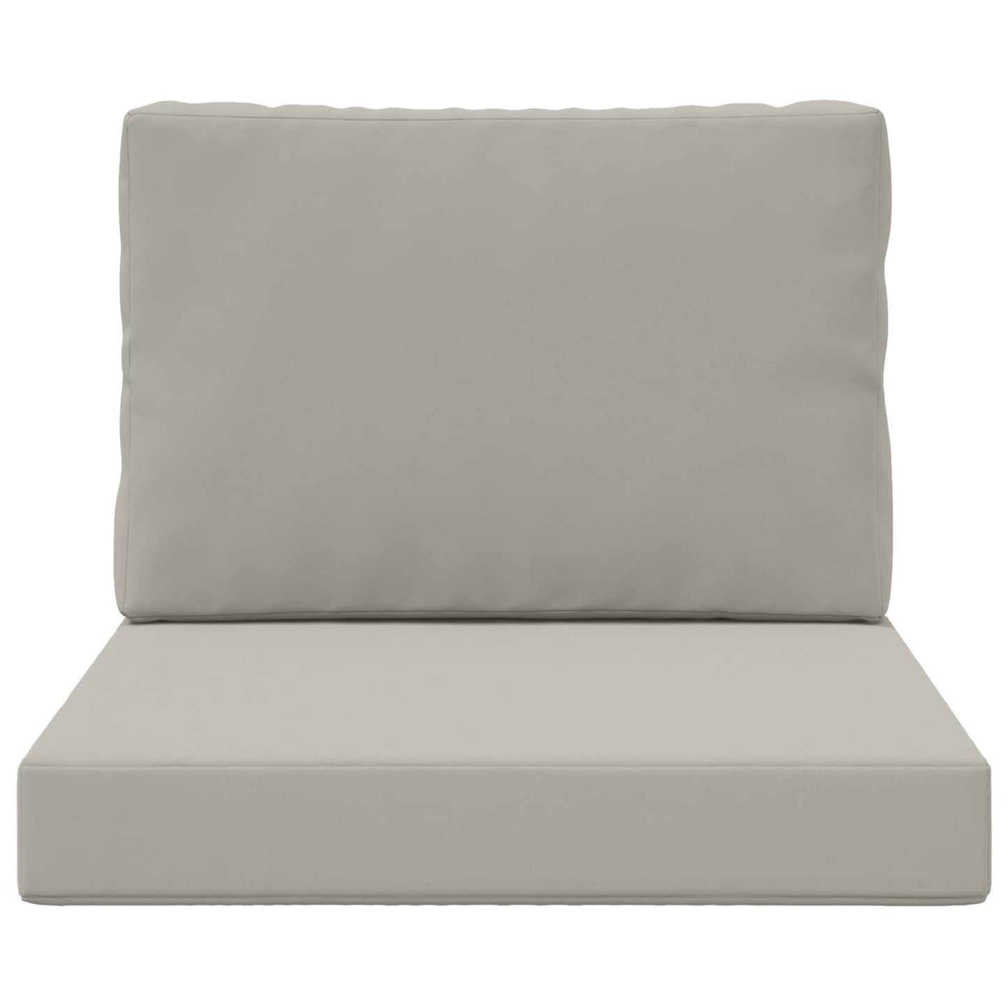 Buiten bankkussen 2 pcs Grijs Polyester