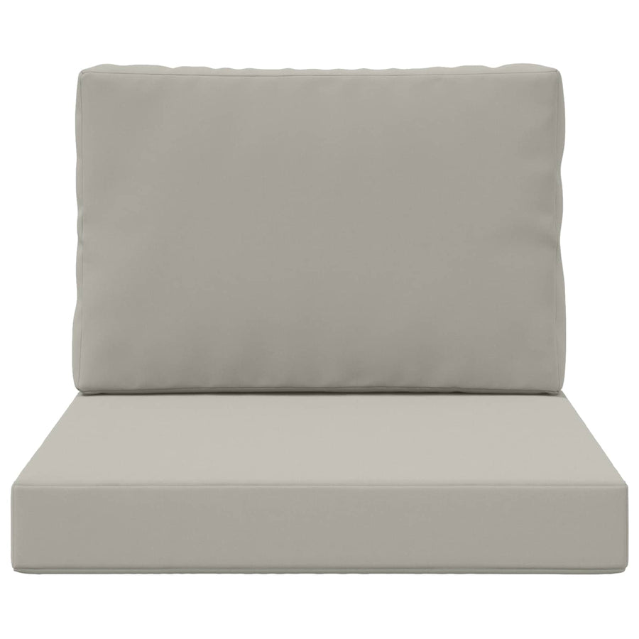 Buiten bankkussen 2 pcs Grijs Polyester
